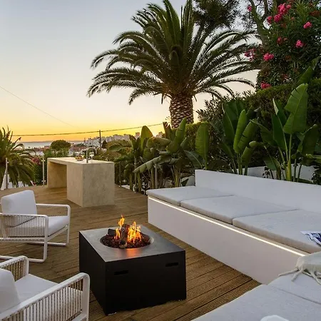 Beautiful Ibiza Style 5 Bedroom 5 Bathroom In Private Pool Ac