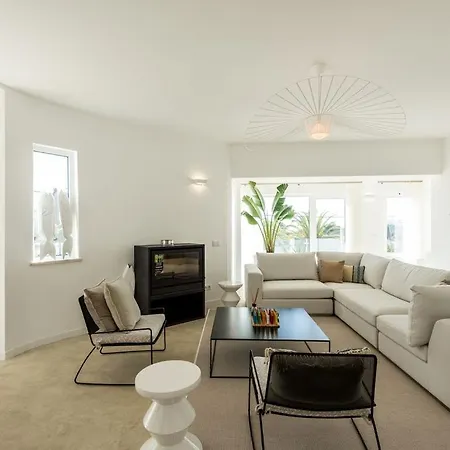 Vendégház Beautiful Ibiza Style 5 Bedroom 5 Bathroom In Private Pool Ac Ferragudo