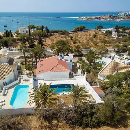 Beautiful Ibiza Style 5 Bedroom 5 Bathroom In Private Pool Ac Vendégház Ferragudo